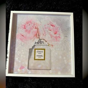 Flower Chanel wall panting